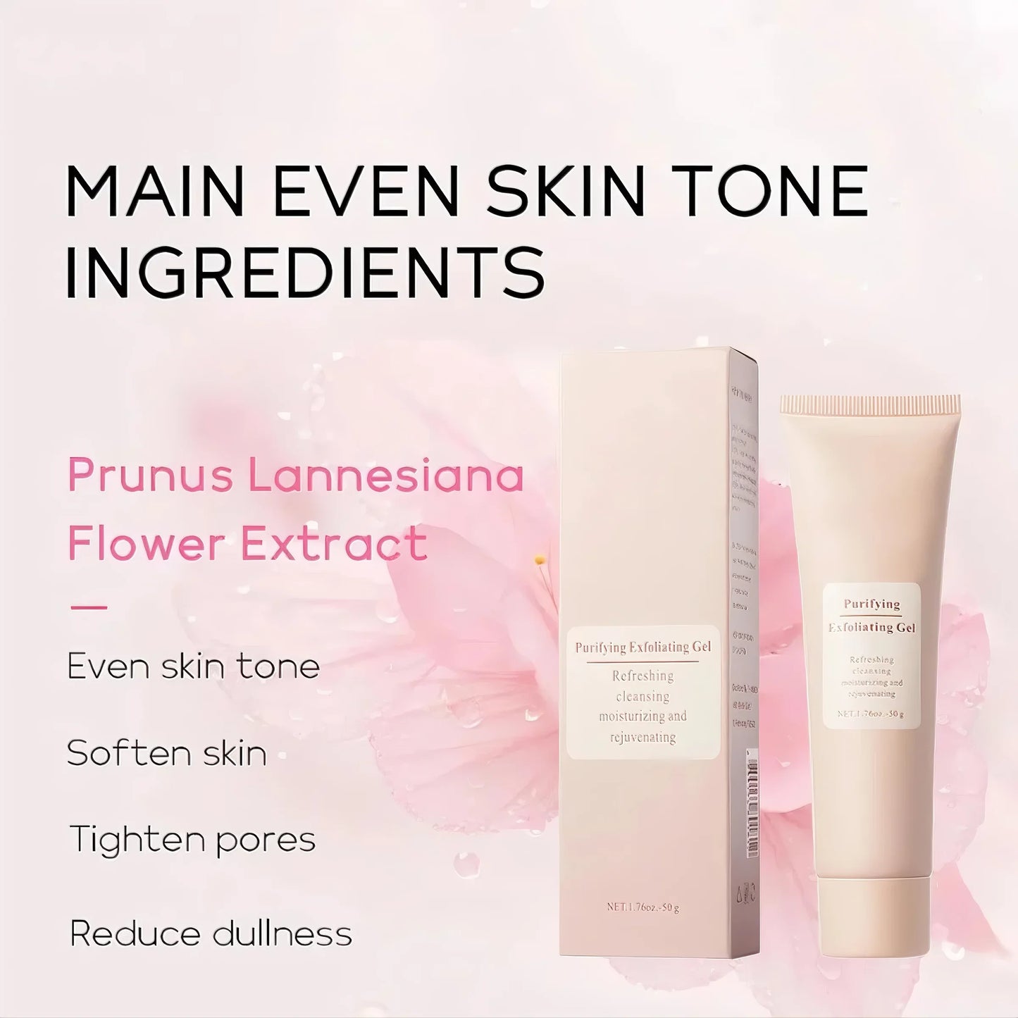 Purifying Enzymes Exfoliating Gel