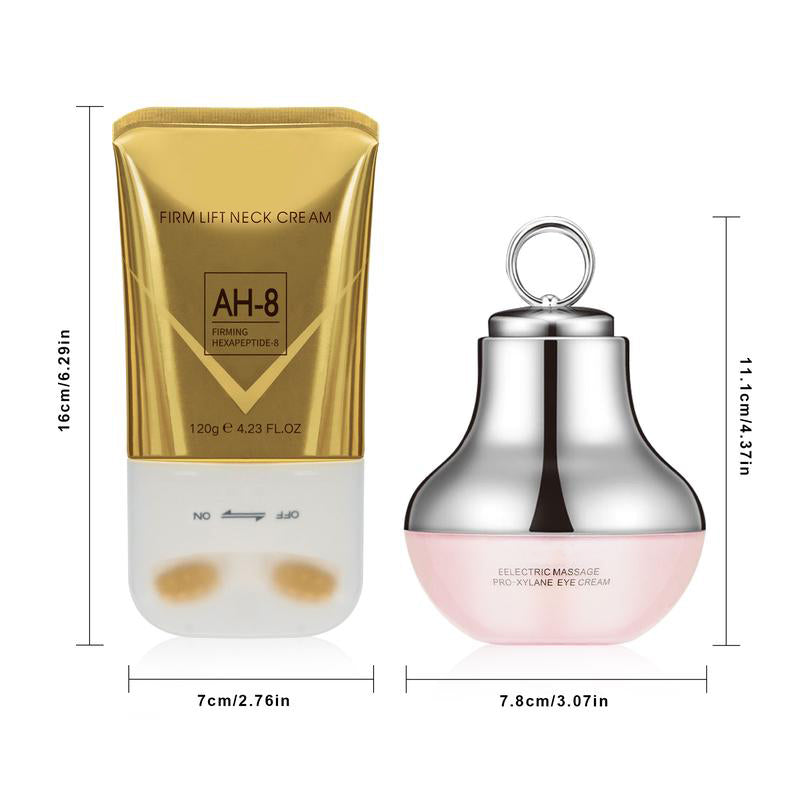 Neck & Eye Care Set β Tighten, Smooth & Hydrate β¨ All-in-One Moisturizing Treatment for Delicate Skin π§