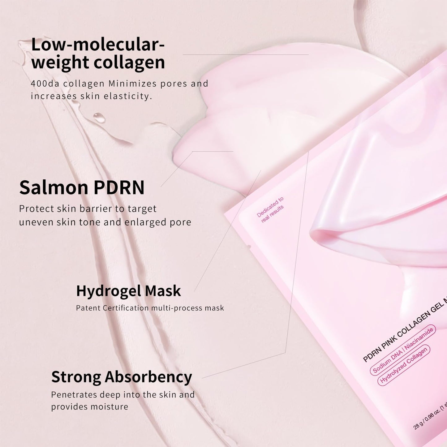 🎁Pink Collagen Gel Mask