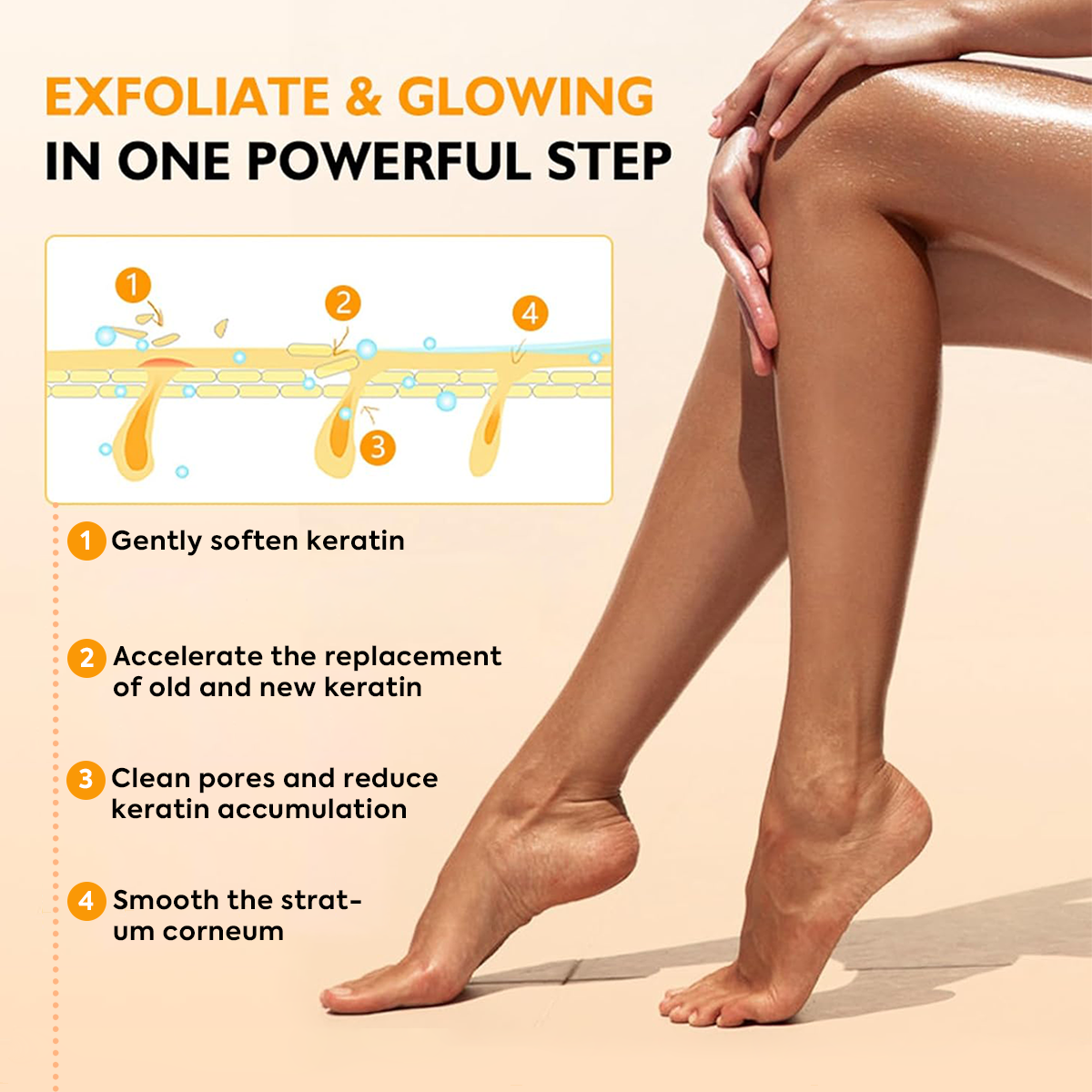 🌸 New! Peeling Shot Keratin Care Kojic Acid Turmeric Spray