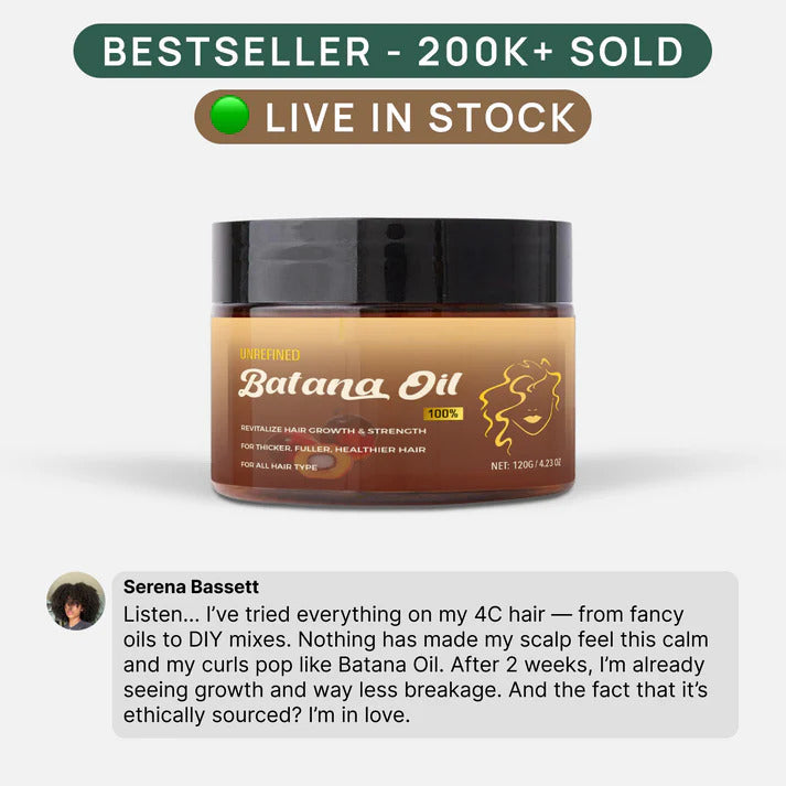 Batana Natural Hair Growth Oil v2.0