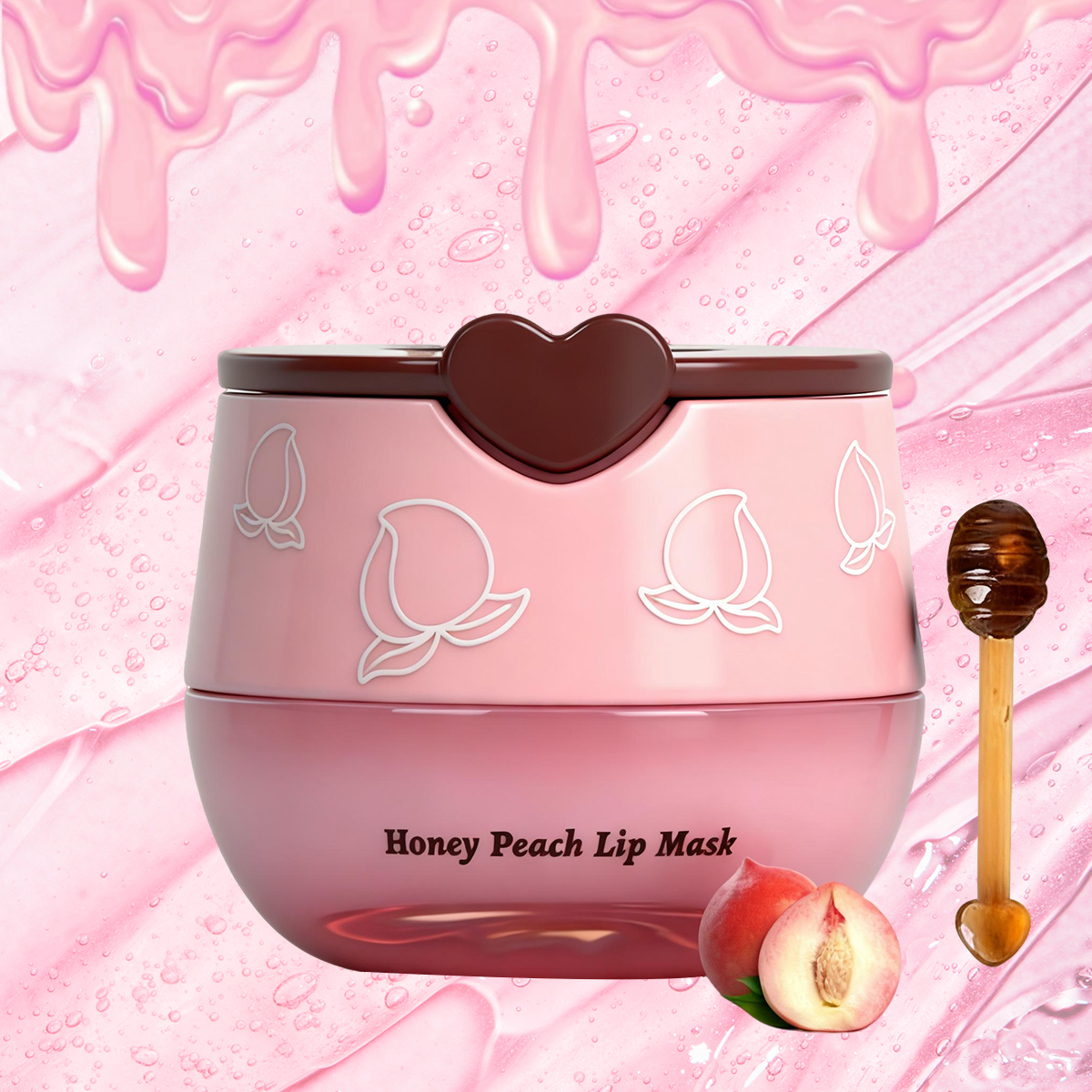 Bee Lip Balm Honey Pot 🍯 | Nourish with Natural Beeswax & Honey 🐝