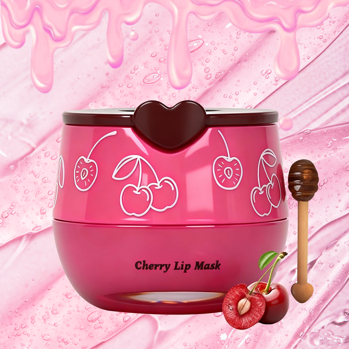 Bee Lip Balm Honey Pot 🍯 | Nourish with Natural Beeswax & Honey 🐝