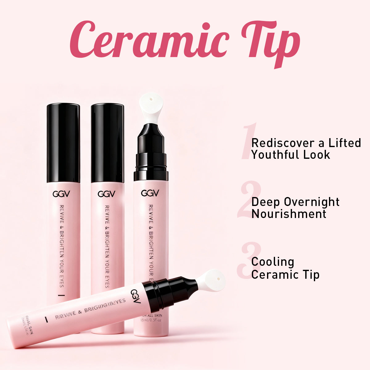 Aqua Bomb Lifting Eye Gel — Retinol, Collagen & Peptides for Firming & Brightening