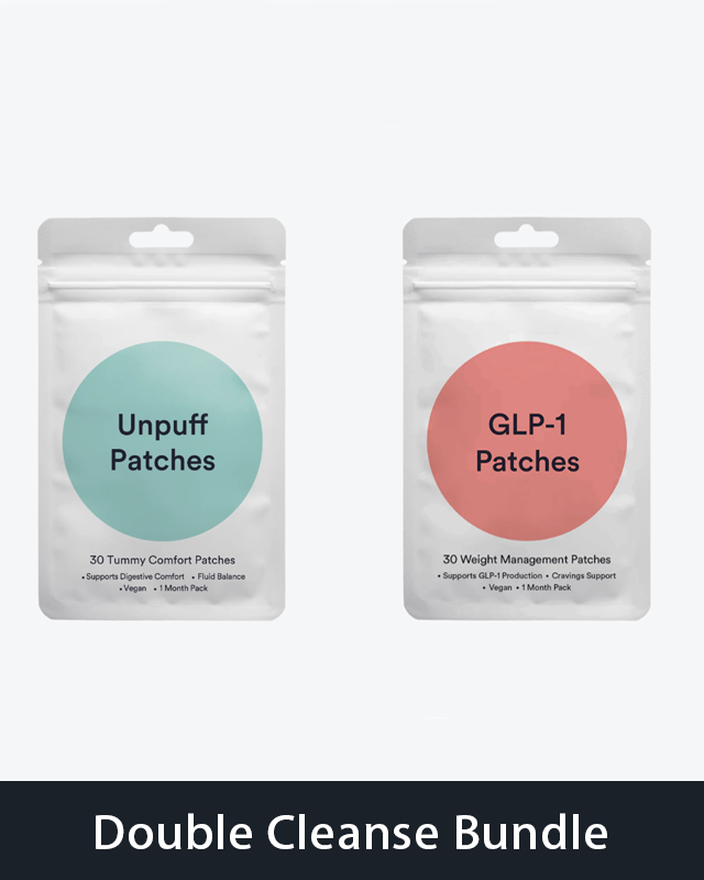 Double Cleanse Bundle Patches ( 1 Month Supply)