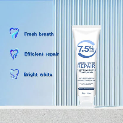 Fluoride-Free Hydroxyapatite Toothpaste