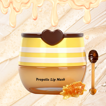 Bee Lip Balm Honey Pot 🍯 | Nourish with Natural Beeswax & Honey 🐝