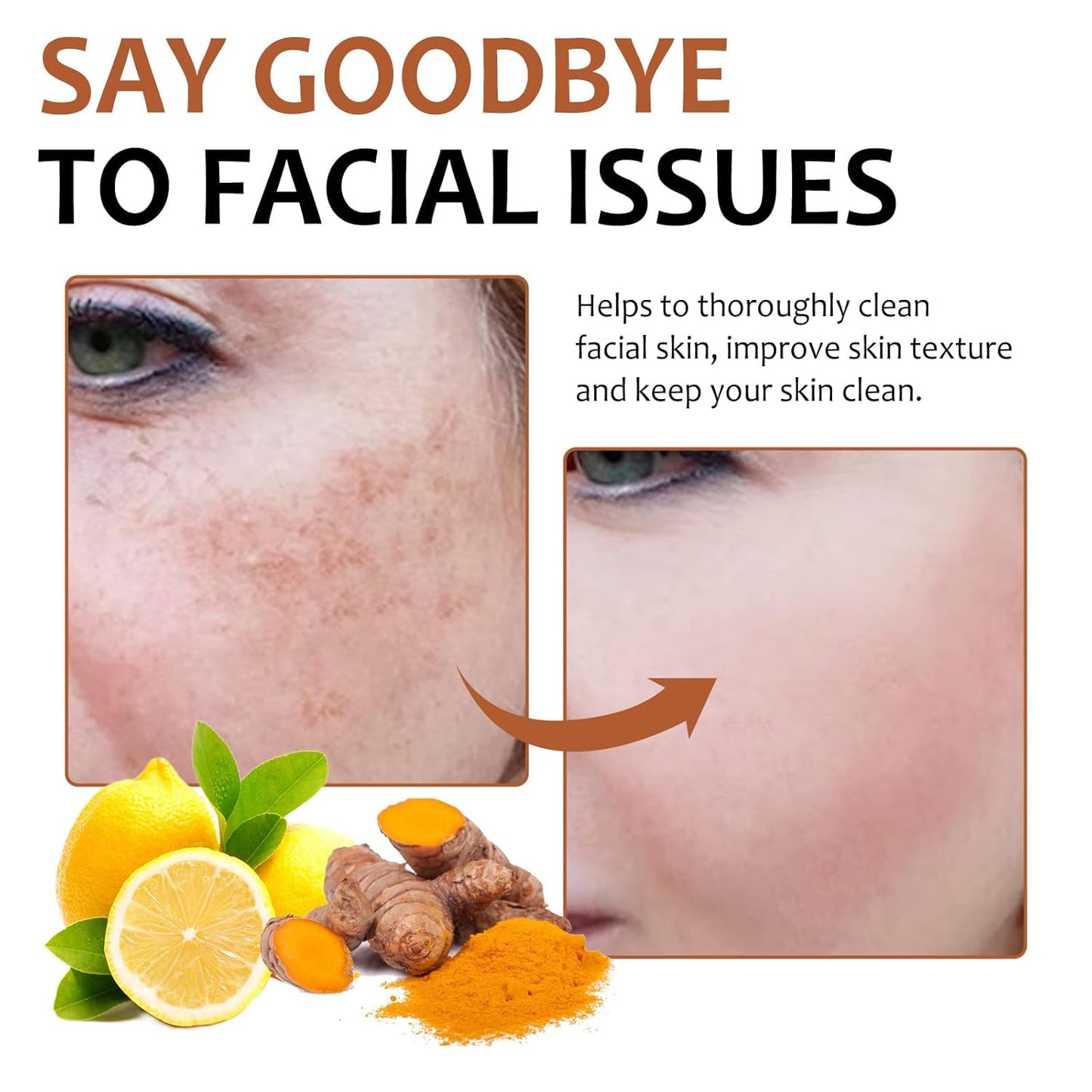 lemon turmeric & kojic acid brightening soap