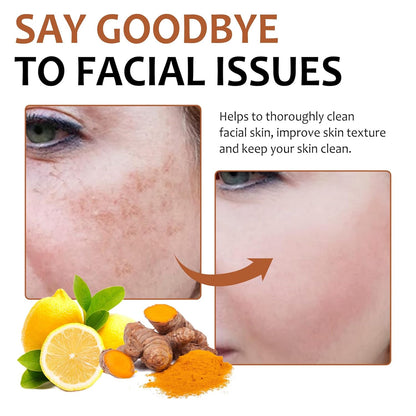 lemon turmeric & kojic acid brightening soap