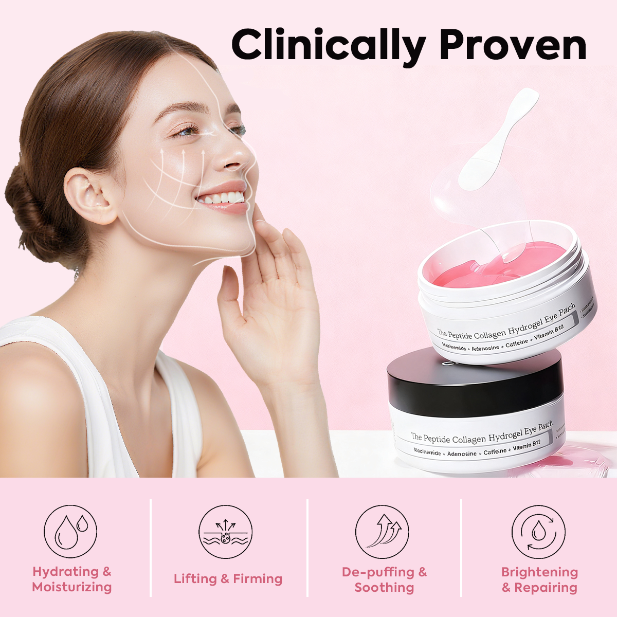 The Clinical Peptide Eye Patch (60 patches)