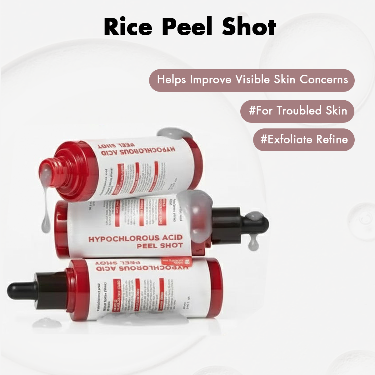 Hypochlorous Glow Duo – Gentle Exfoliation that Brightens & Clears Texture (Face + Body)