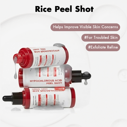 Hypochlorous Glow Duo – Gentle Exfoliation that Brightens & Clears Texture (Face + Body)