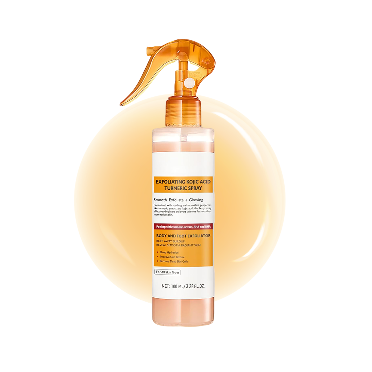 🌸 New! Peeling Shot Keratin Care Kojic Acid Turmeric Spray