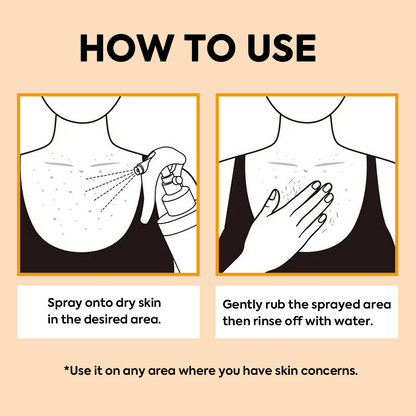 🌸 New! Peeling Shot Keratin Care Kojic Acid Turmeric Spray