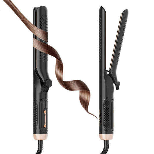 2-in-1 Curling Iron & Straightener