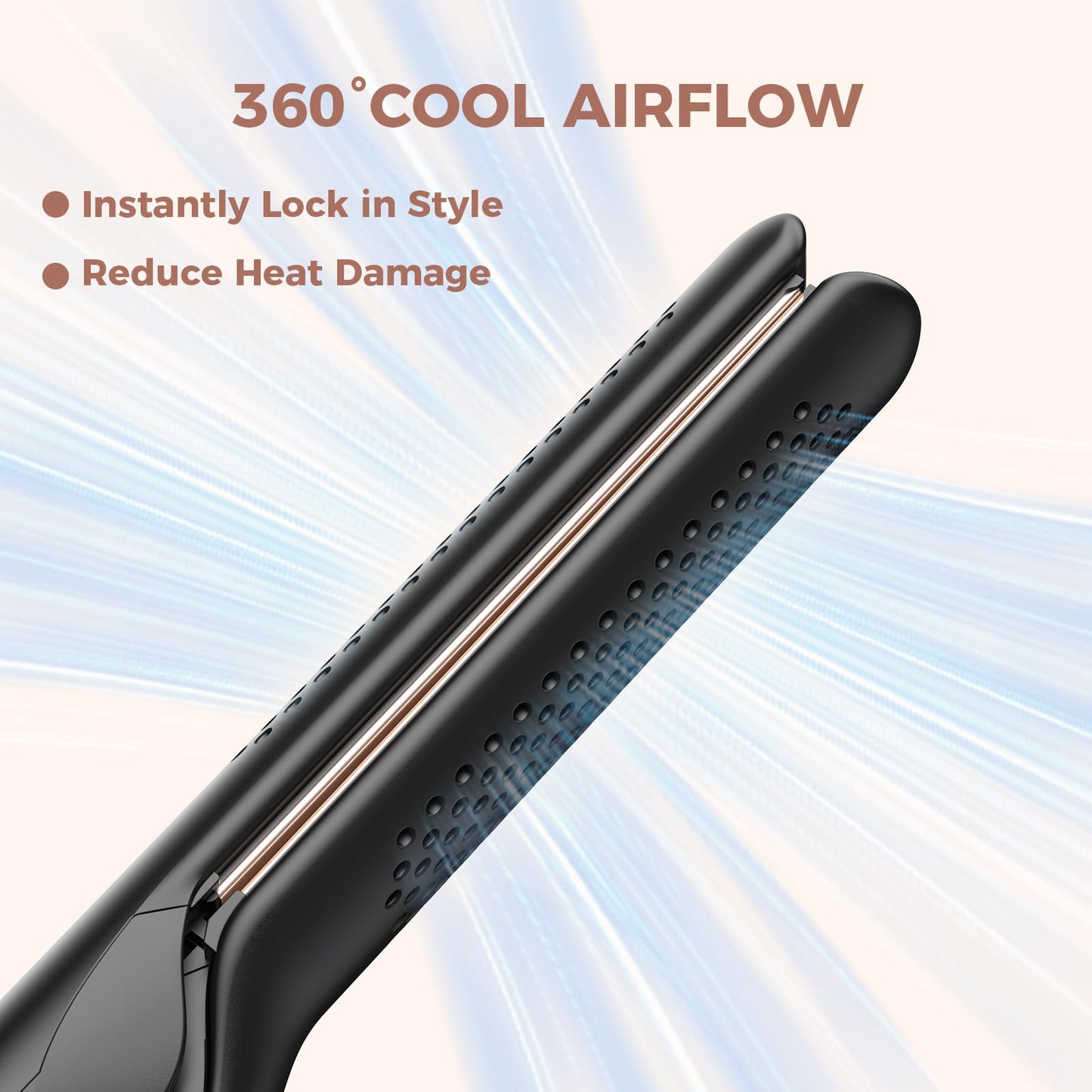 2-in-1 Curling Iron & Straightener