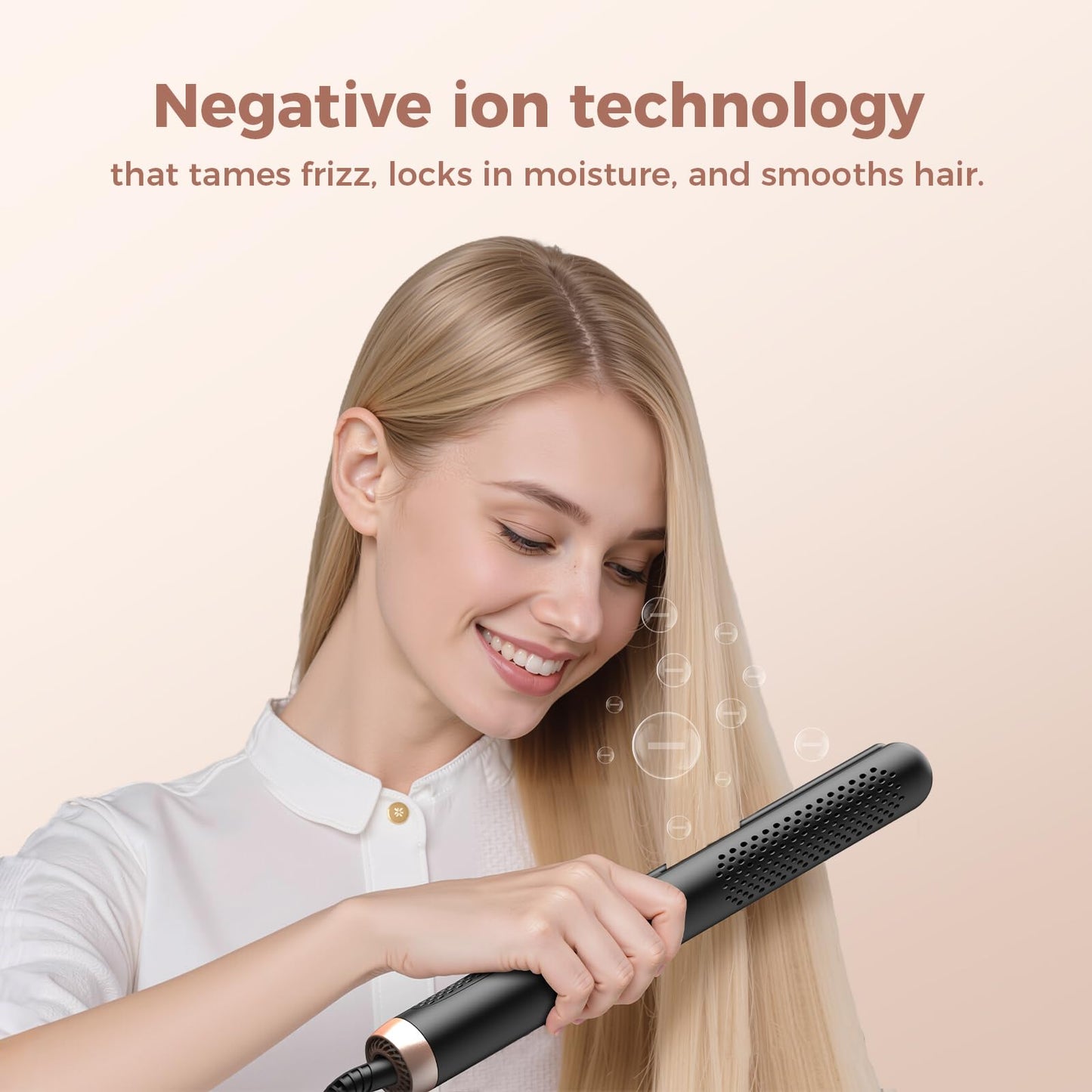 2-in-1 Curling Iron & Straightener