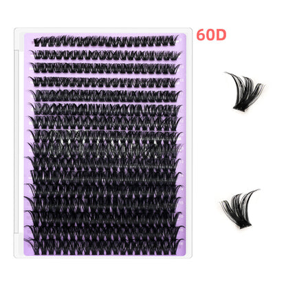 Lash Clusters Kit with Long-lasting Lash Bond and Seal,Tweezers and Remover