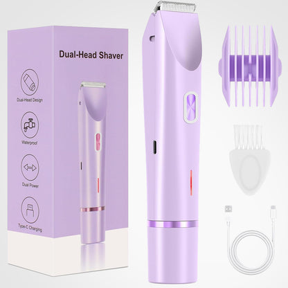 2-in-1 Painless Bikini Hair Trimmer